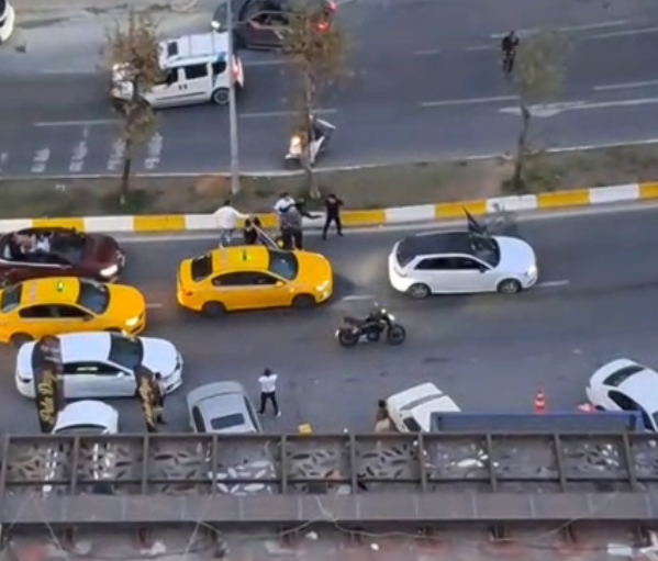Esenyurt'ta trafik kavgası