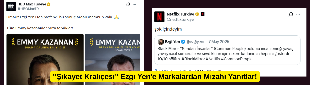 "Şikayet Kraliçesi" Ezgi Yen'e Markalardan Mizahi Yanıtlar!