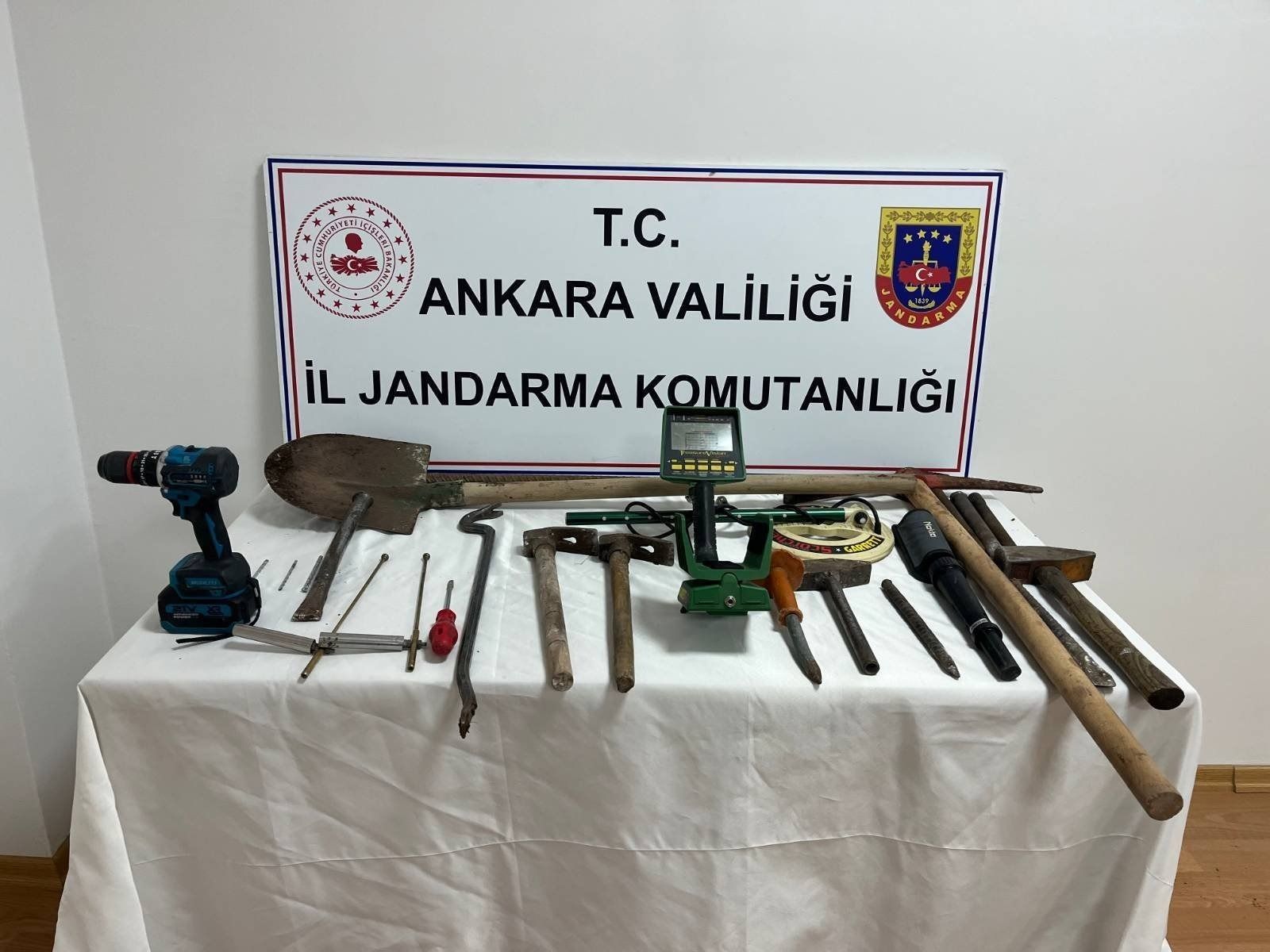 Ankara'daki kaçakçılık operasyonu