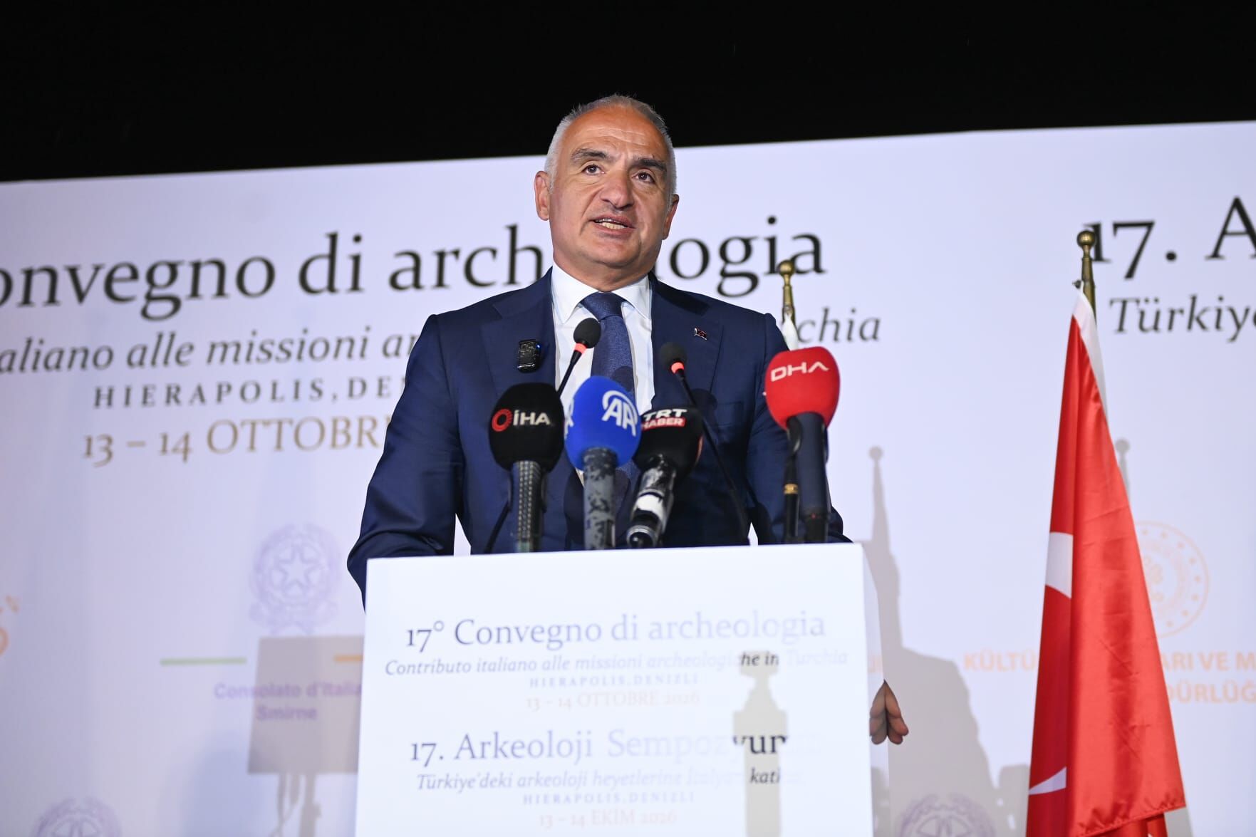 Bakan Ersoy ve Alessandro Giuli bir araya geldi